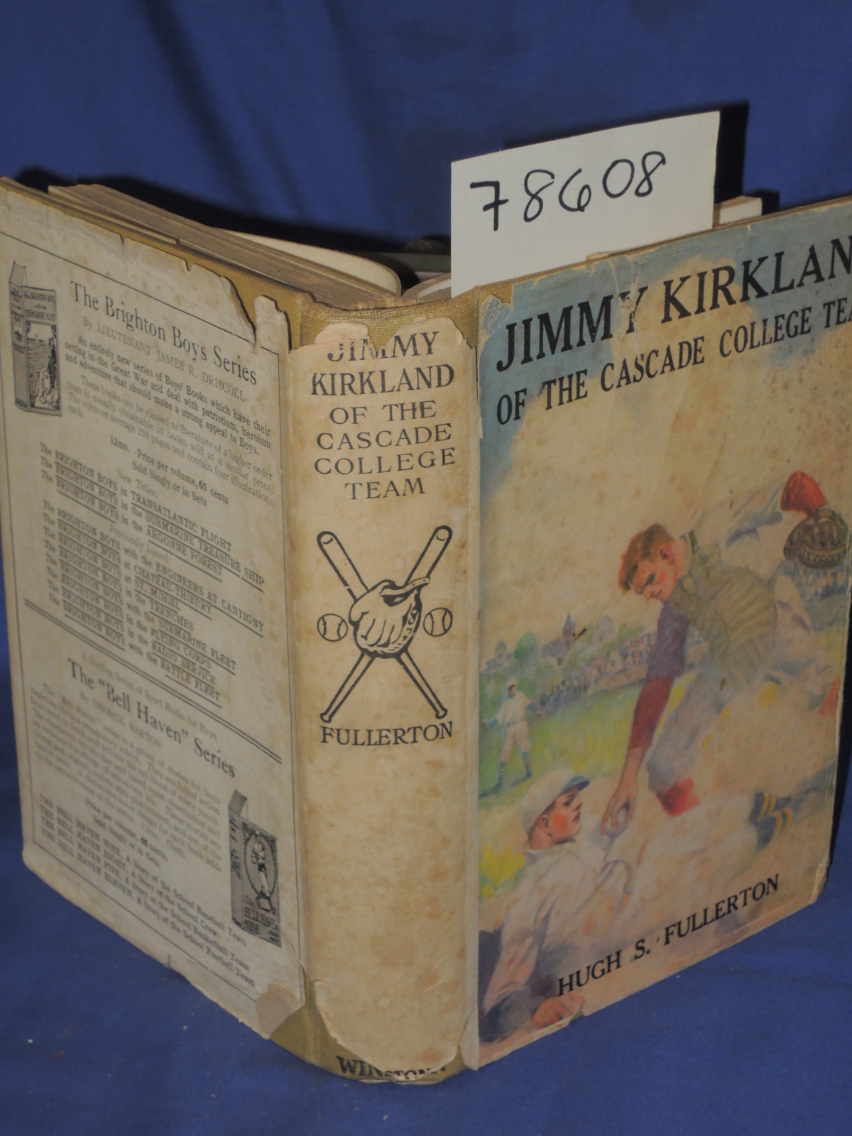 Fullerton, Hugh S.: Jimmy Kirkland of the Cascade College Team Baseball