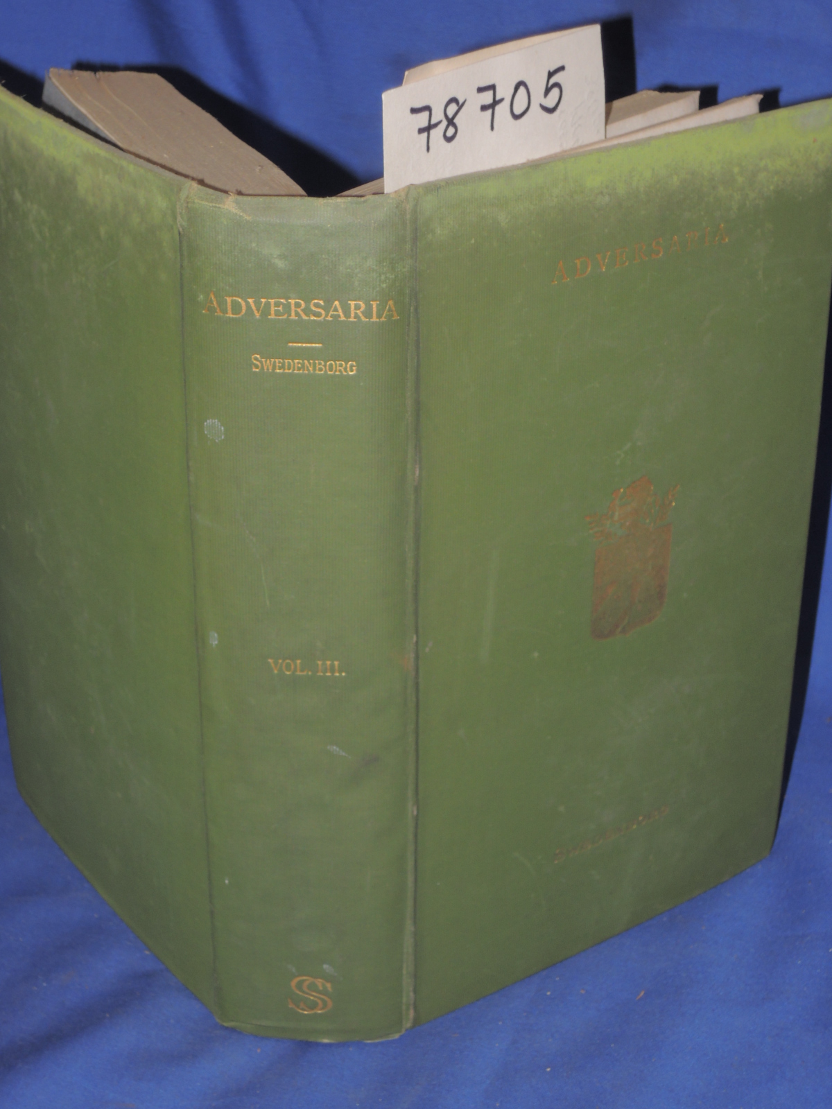 Swedenborgii, Emanuelis   Emanuel  S...: Adversaria in Libros Veteris Testamenti