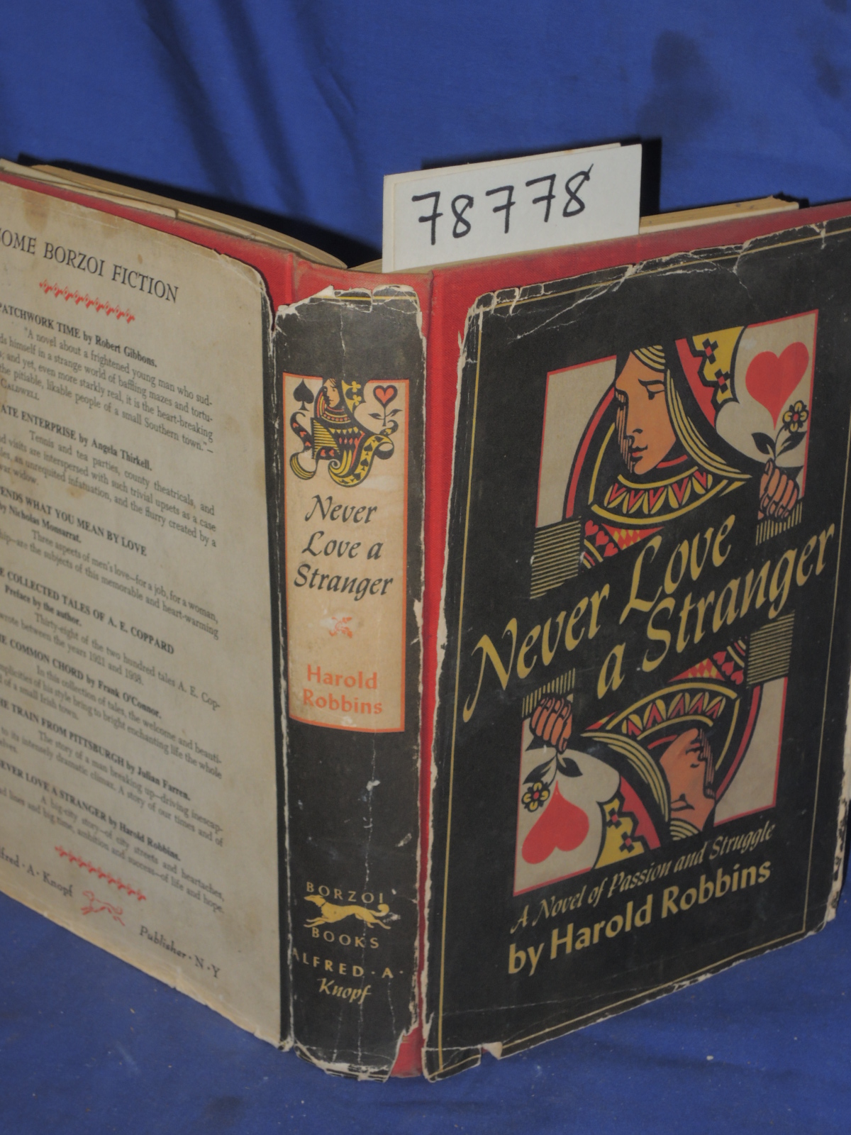 Robbins, Harold: Never Love a Stranger. A Novel of Passion and Struggle
