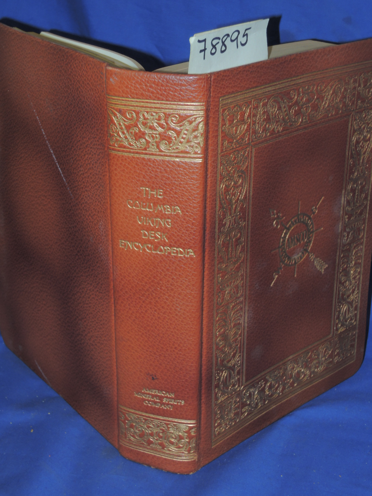 Bridgwater, William: THE COLUMBIA-VIKING DESK ENCYCLOPEDIA LEATHER BOUND