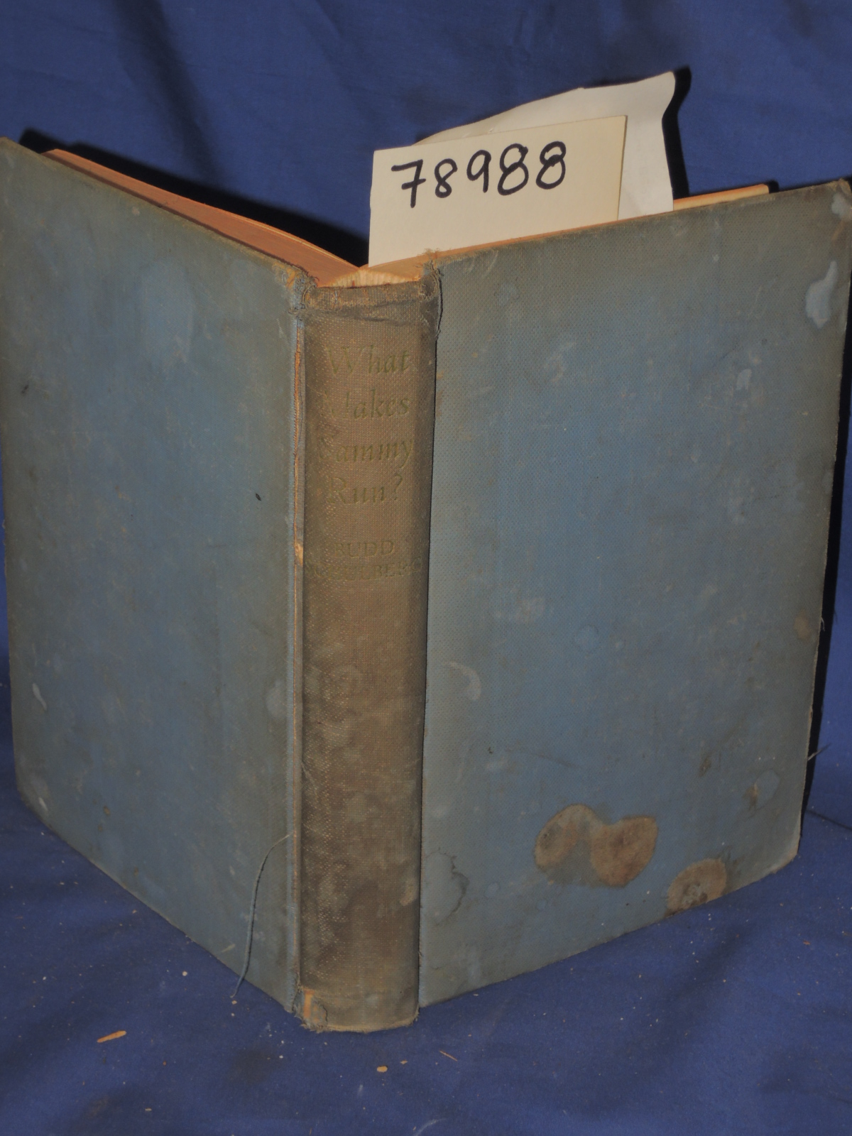 Schulberg, Budd: WHAT MAKES SAMMY RUN 1941