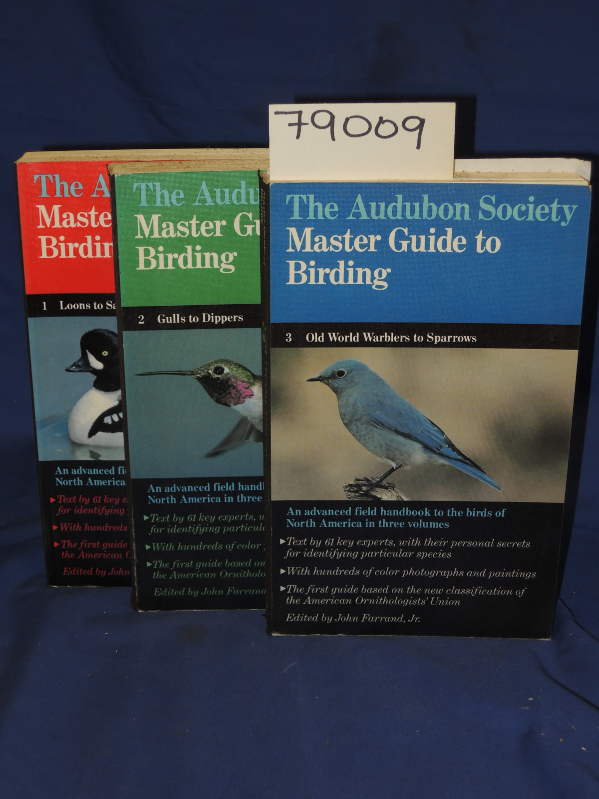 The Audubon Society: MASTER GUIDE TO BIRDING    3 VOLUME SET
