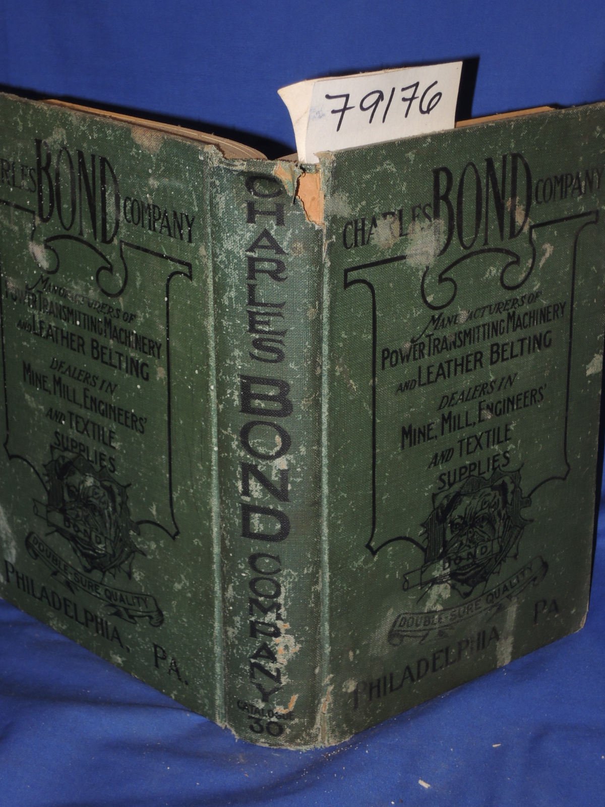 Charles Bond Company: LEATHER BELTING, POWER TRANSMITTING SPECIALTIES, AND FL...