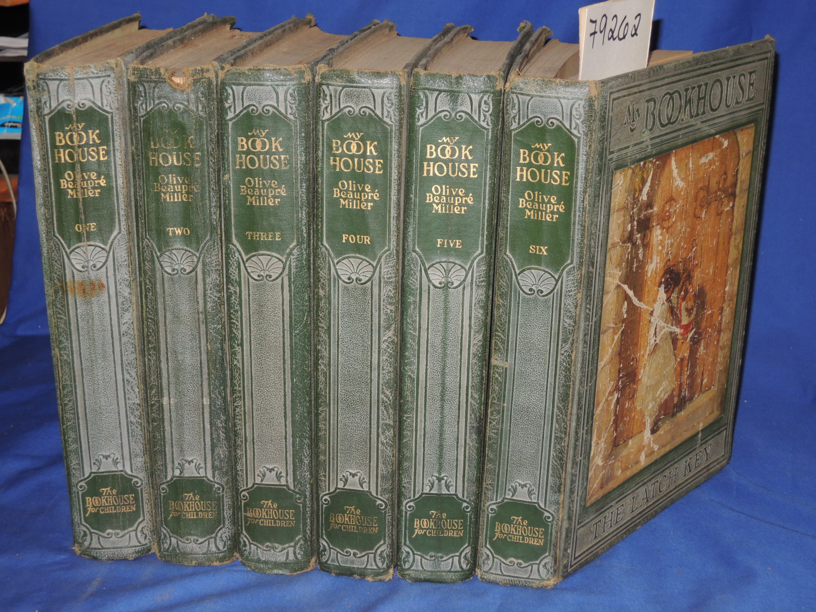 Miller, Olive Beaupre: THROUGH FAIRY HALLS OF MY BOOKHOUSE 6  Volume Set GREE...