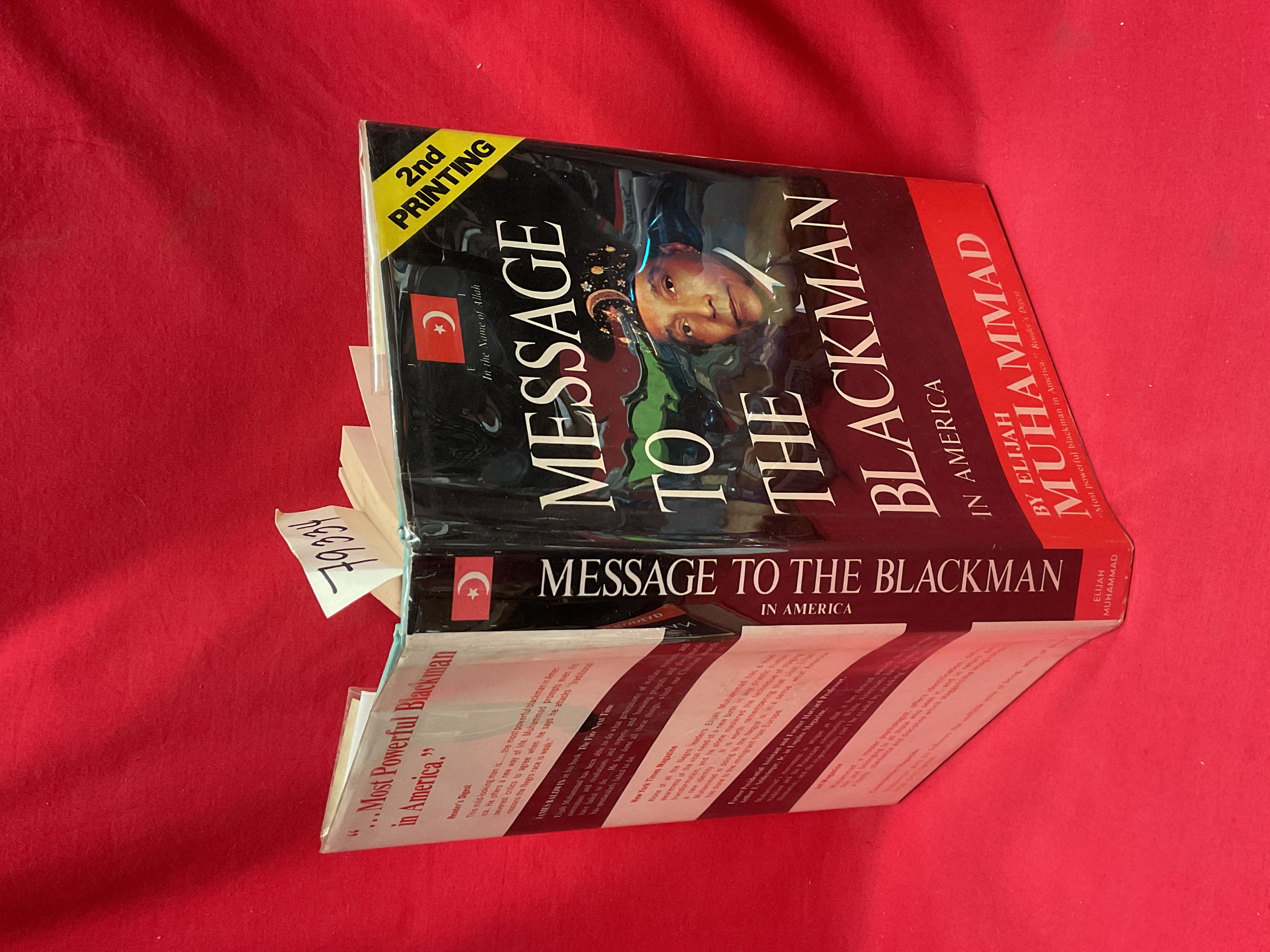 Muhammad, Elijah: MESSAGE TO THE BLACKMAN IN AMERICA