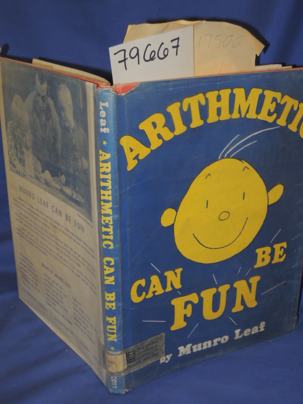 Leaf, Munro: Arithmetic Can Be Fun creased dj