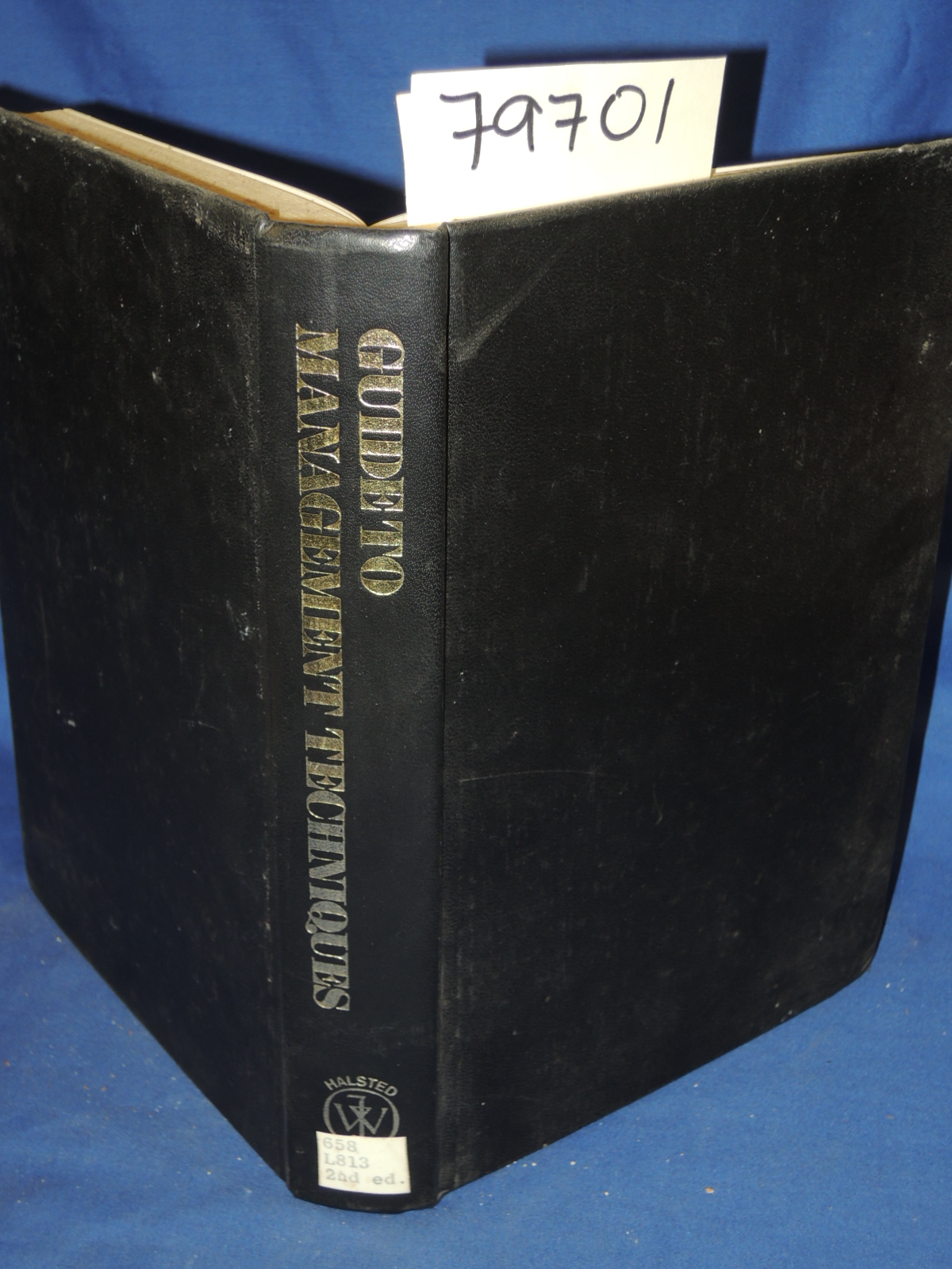 lock, dennis: GUIDE TO MANAGEMENT TECHNIQUES with Glossary of Management Terms