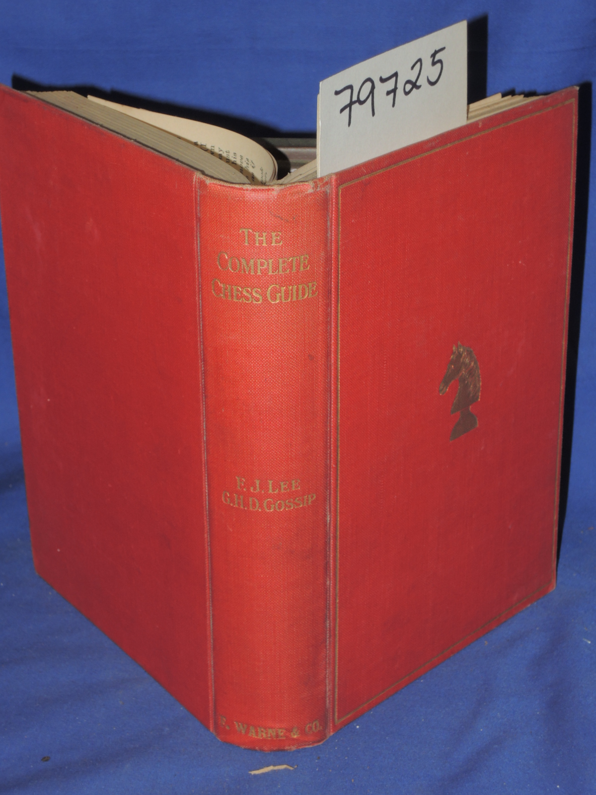 LEE, F.J. AND GOSSIP, G.H.D.: THE COMPLETE CHESS-GUIDE