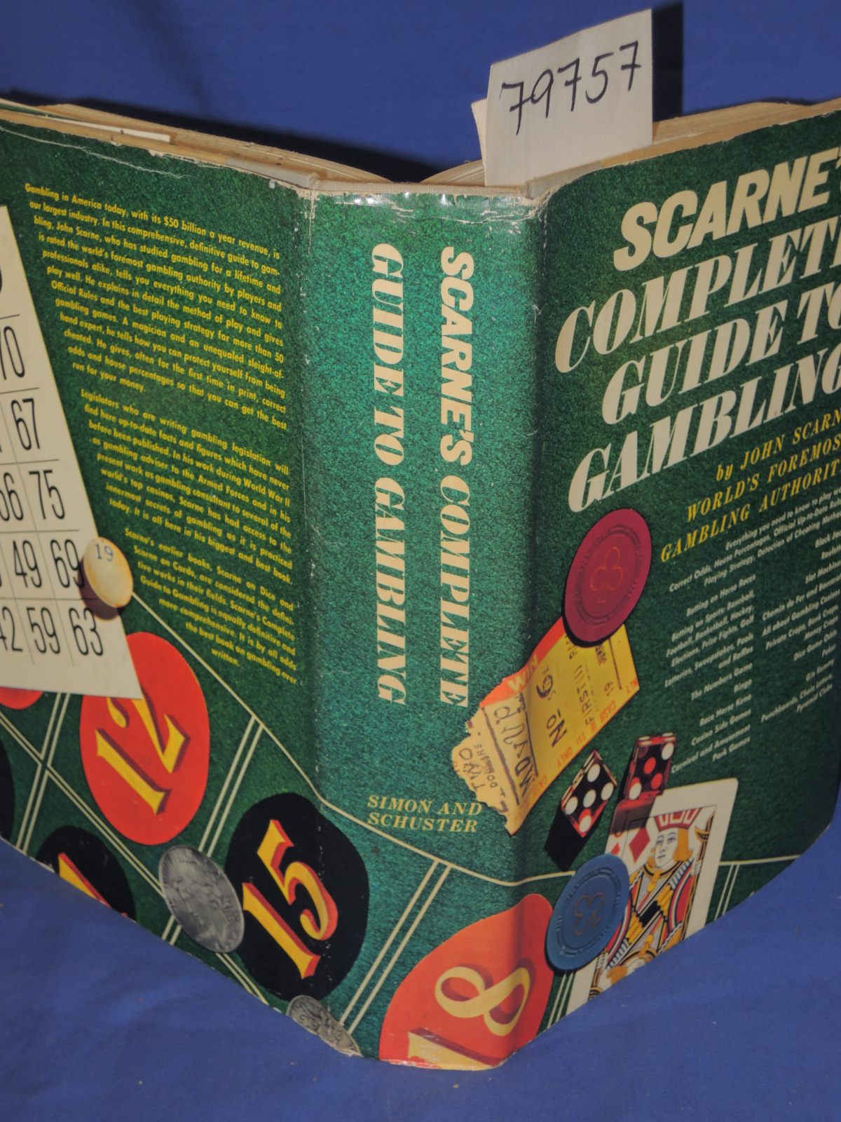 SCARNE, JOHN: SCARNE'S COMPLETE GUIDE TO GAMBLING