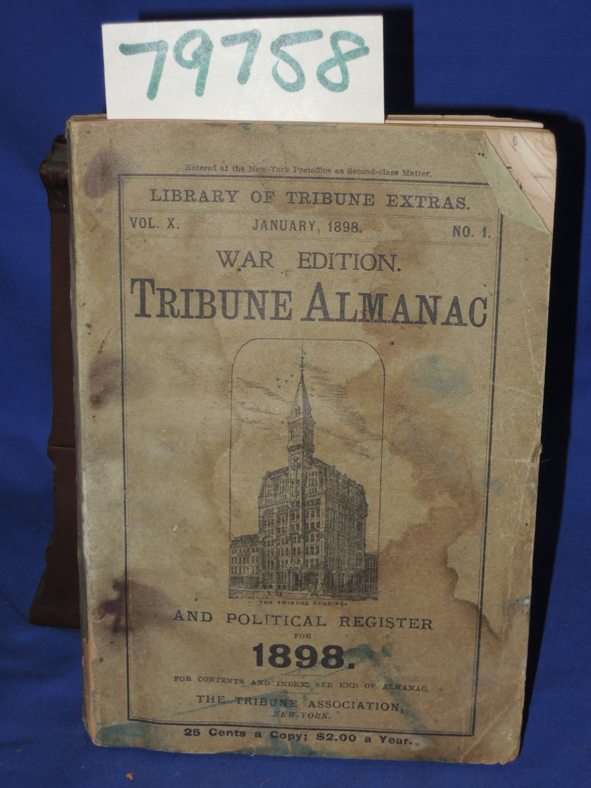 TRIBUNE ALMANAC: TRIBUNE ALMANAC War Edition , Library of Tribune Extras, Vol...