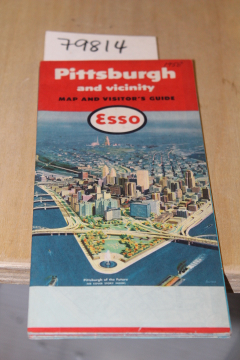 Esso Standard Oil Comapany: PITTSBURG AND VICINITY MAP AND VISITORS GUIDE