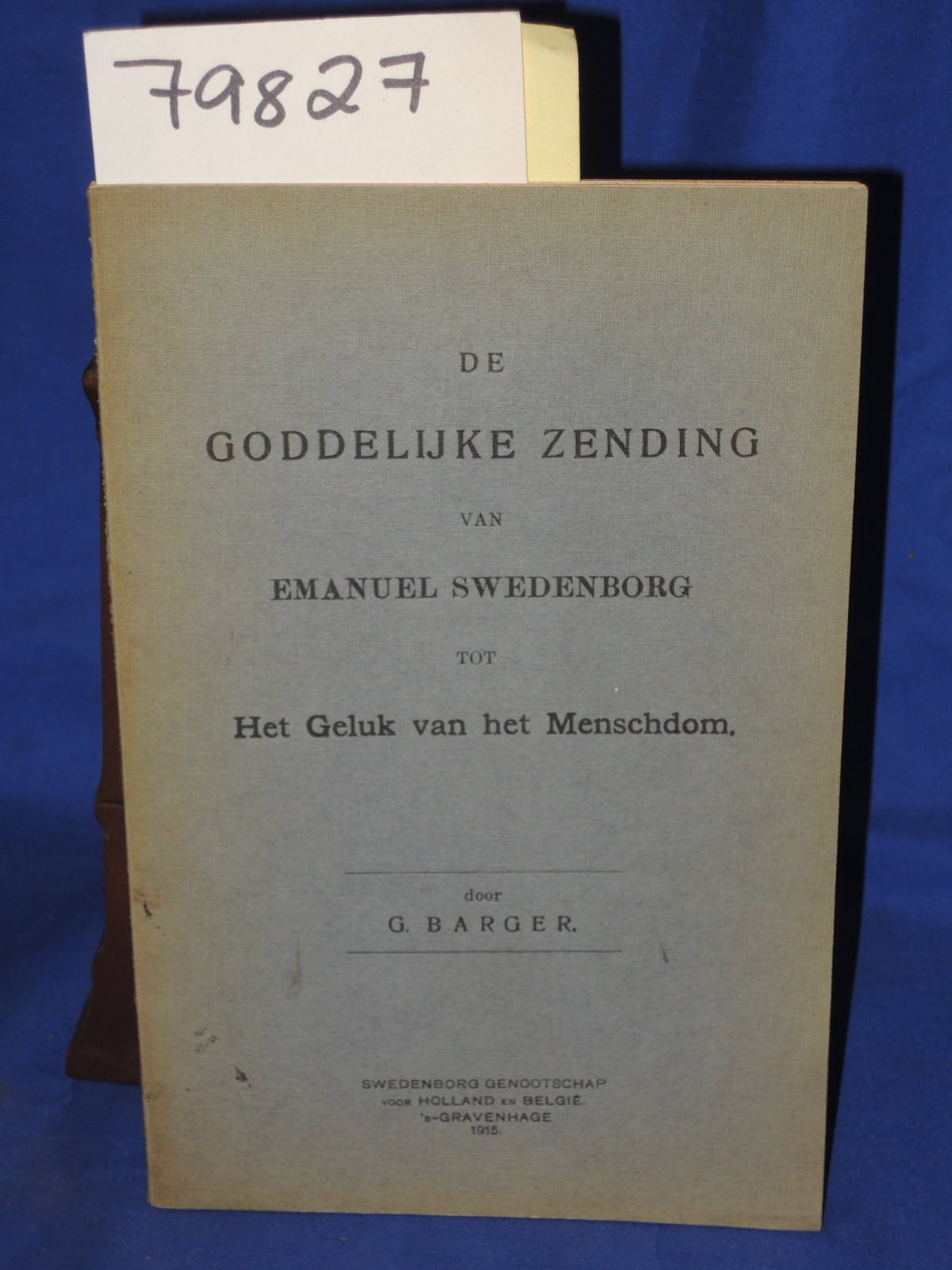 Swedenborg, Emanuel: DE GOODELIJKE ZENDING