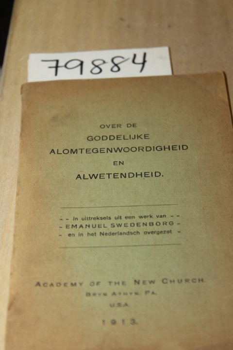 Swedenborg, Emanuel: OVER DE GODDELIJKE ALOMTEGENWOORDIGHEID EN ALWETENDHEID