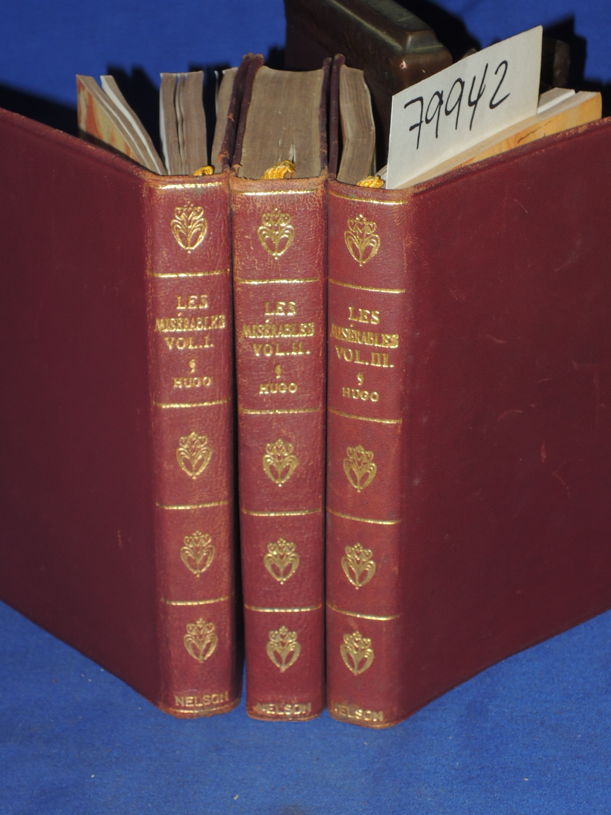 Hugo, Victor: Les Miserables  3 Volumes BOXED INDIVIDUALLY