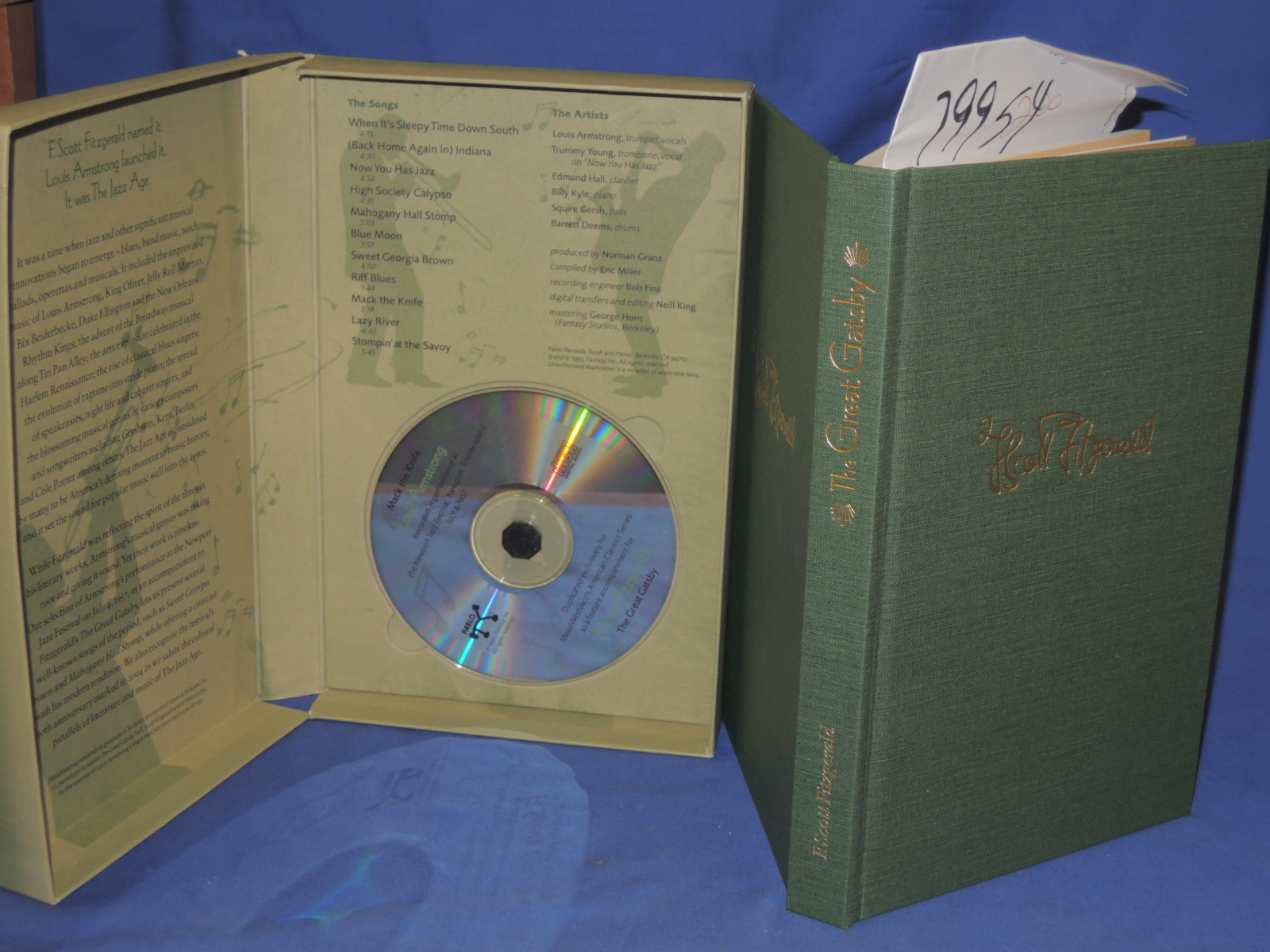 Fitzgerald, F. Scott: The Great Gatsby with DVD