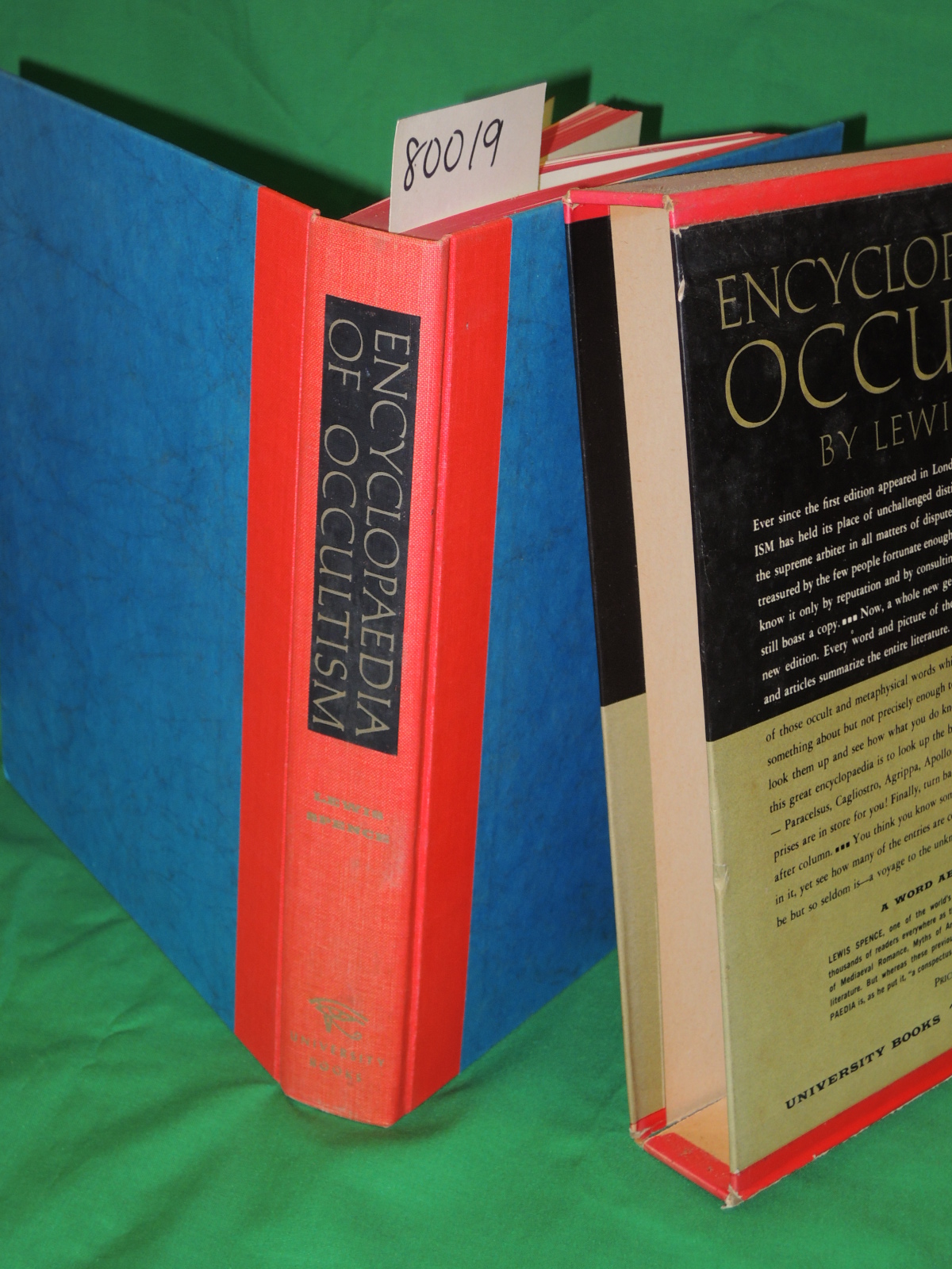 Spence, Lewis: AN ENCYCLOPAEDIA OF OCCULTISM w/ SLIPCASE,