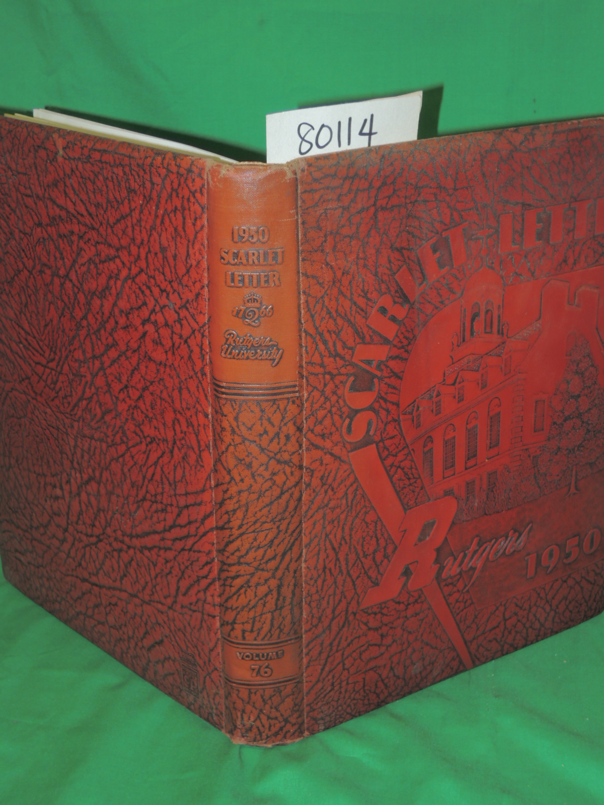 Rutgers University: SCARLET LETTER, RUTGERS 1950, State University of New Jer...
