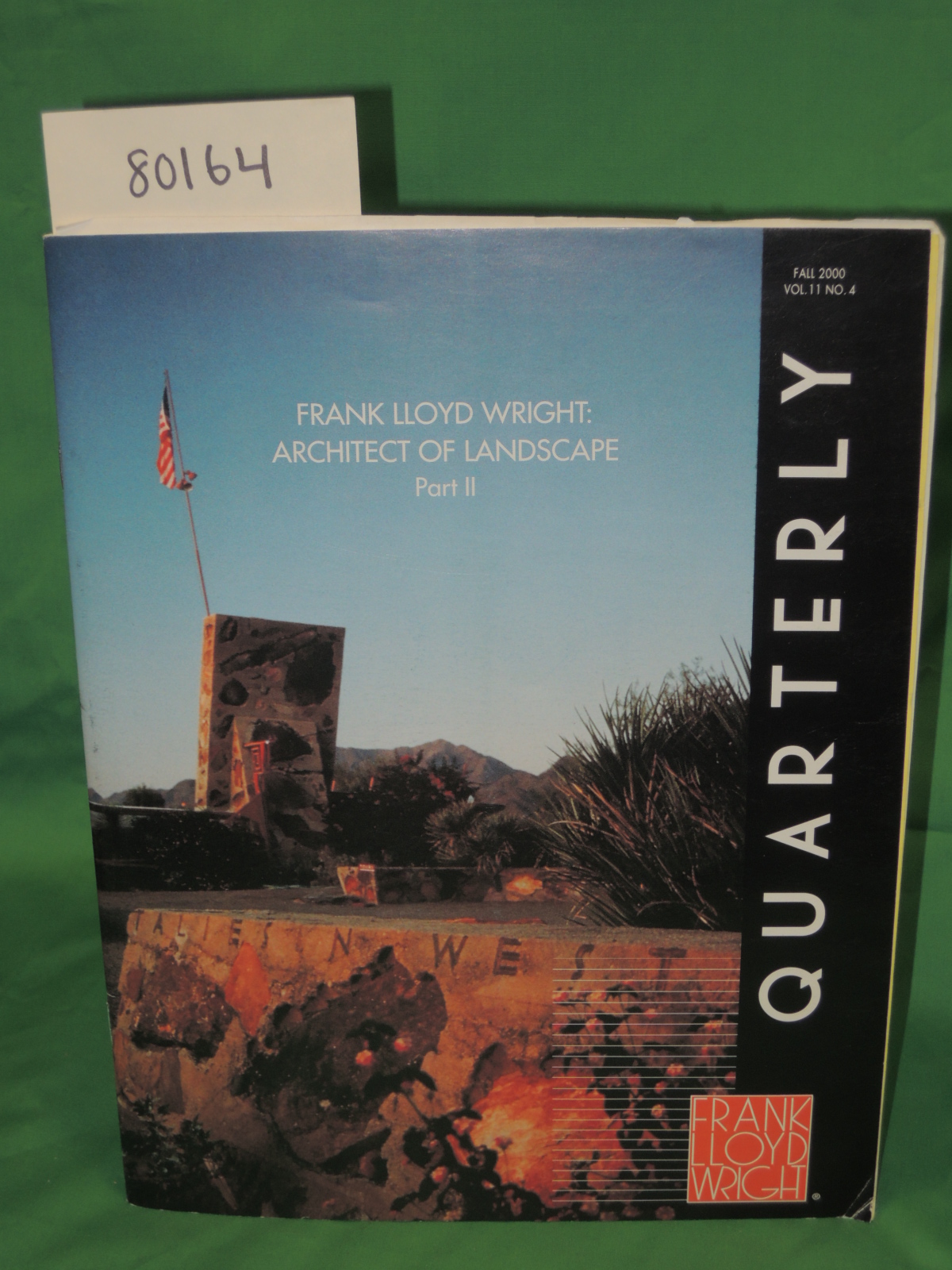 Wright, Frank LLyod: Frank LLyod Wright: Architect of landscape part 2 QUARTE...