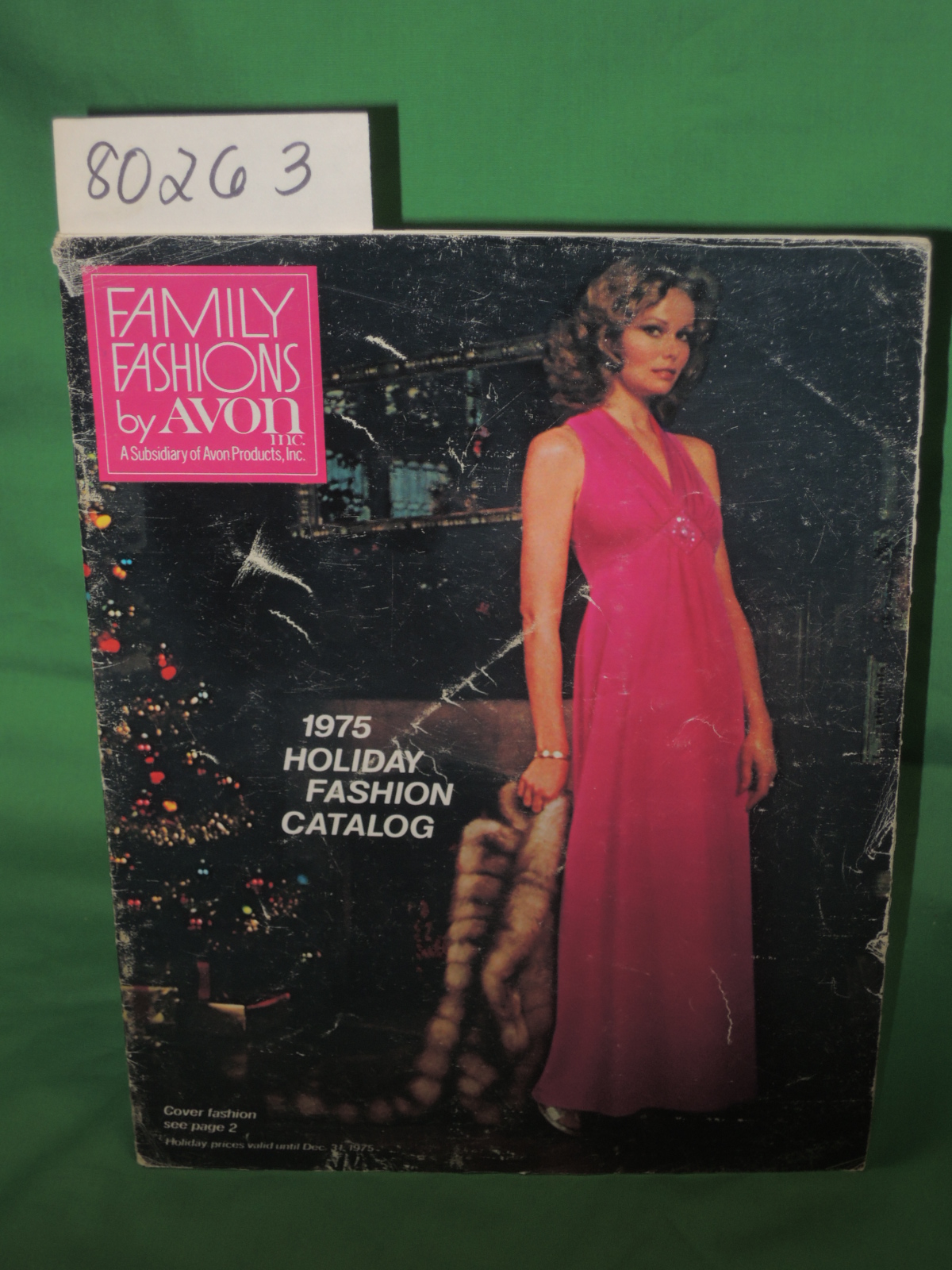 Avon Fashions: Fashions  Catalog 1975 Holiday
