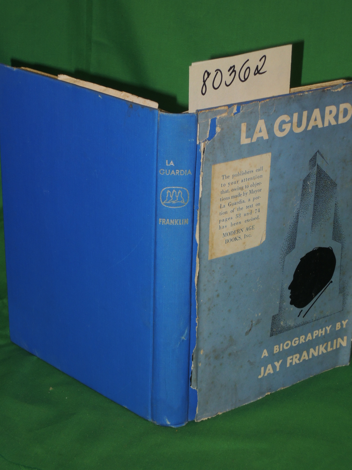 Bailey, Joseph C.: La Guardia: A Biography
