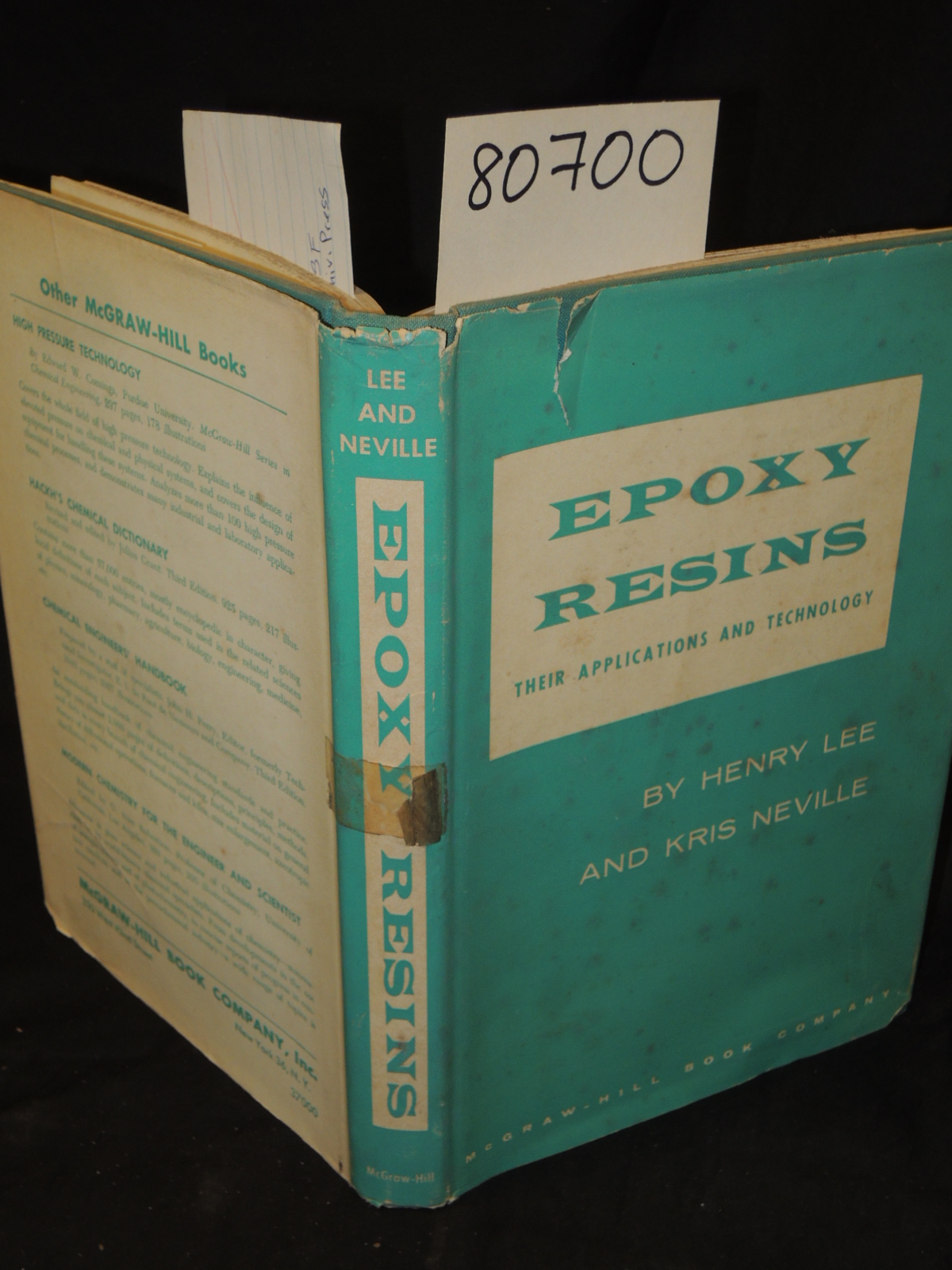 Lee, Henry; Neville, Kris: Epoxy Resins Their Applications and Technology