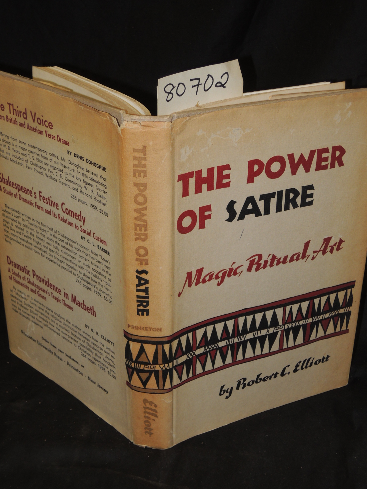 Elliott, Robert C.: The Power of Satire