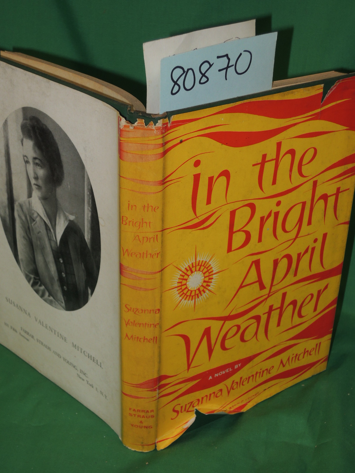 Mitchell, Susanna Valentine: In the Bright April Weather: A Novel