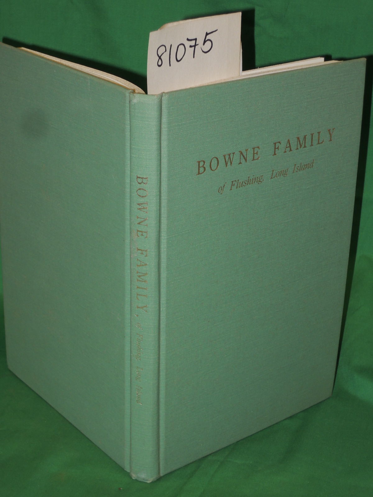 Wilson, Edith King;  BROWNE, JACOB TITUS: Bowne Family of Flushing, Long Island
