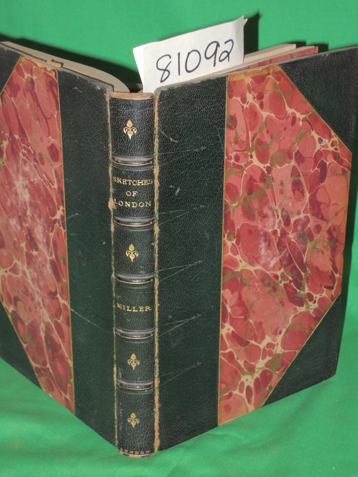 Miller, Thomas: Picturesque SKETCHES OF LONDON Past and Present