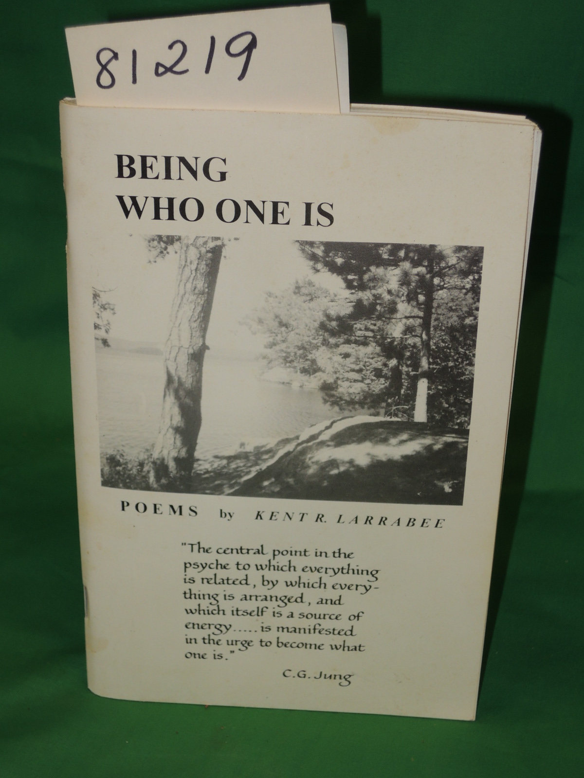 Larrabee, Kent R.: Being Who One Is