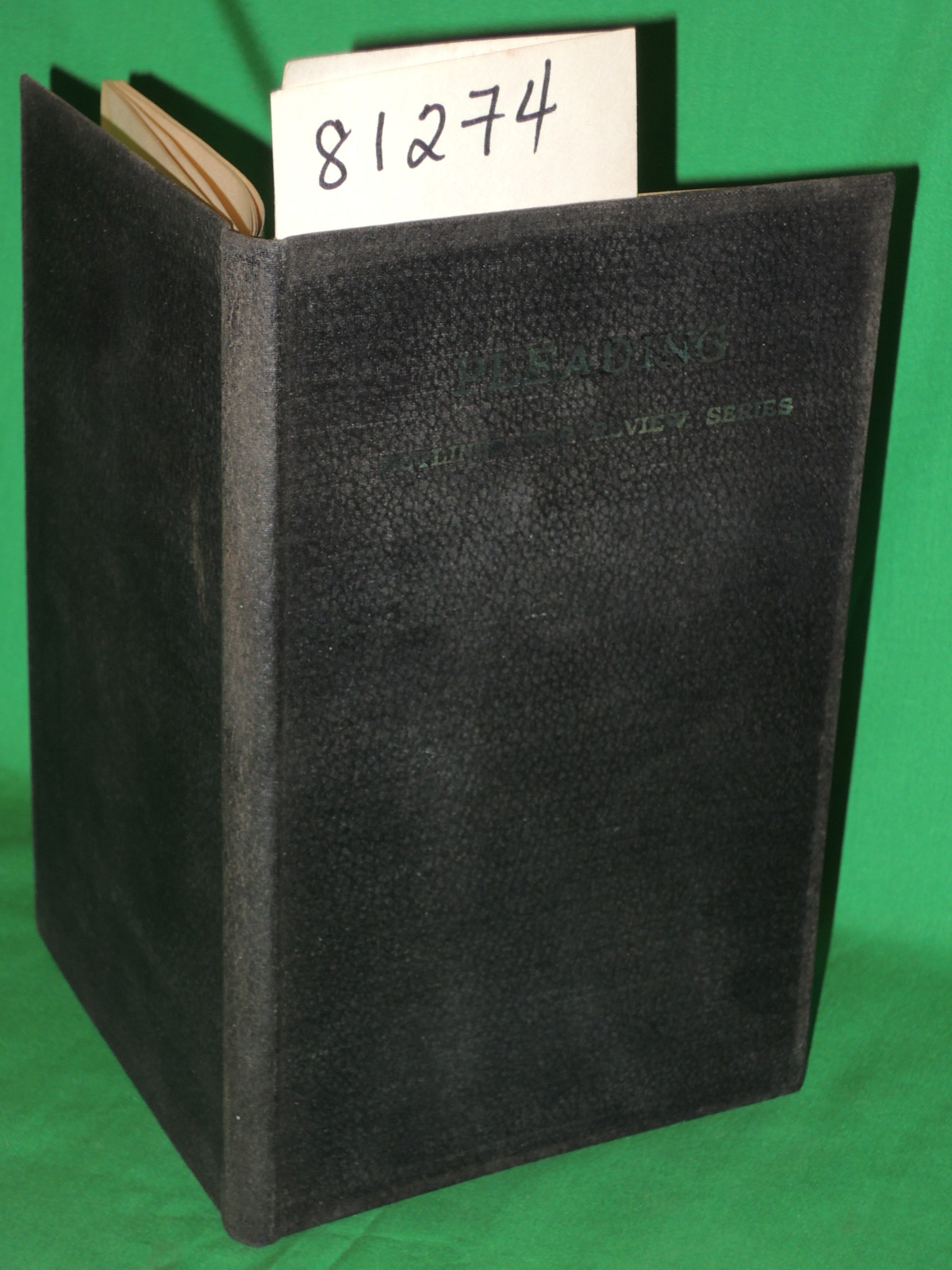 Kiser, Ll.D., Donald J.: Outlines of PLEADING:  Outlines for Review Series