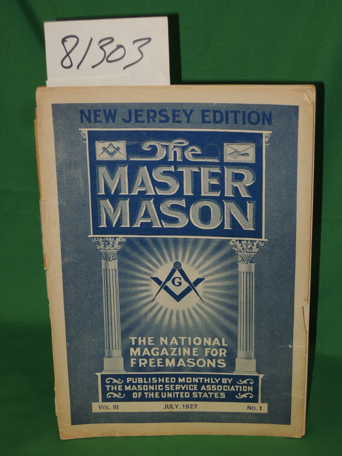 Masons: Master Mason New Jersey Edition the National Magazine for Freemasons ...