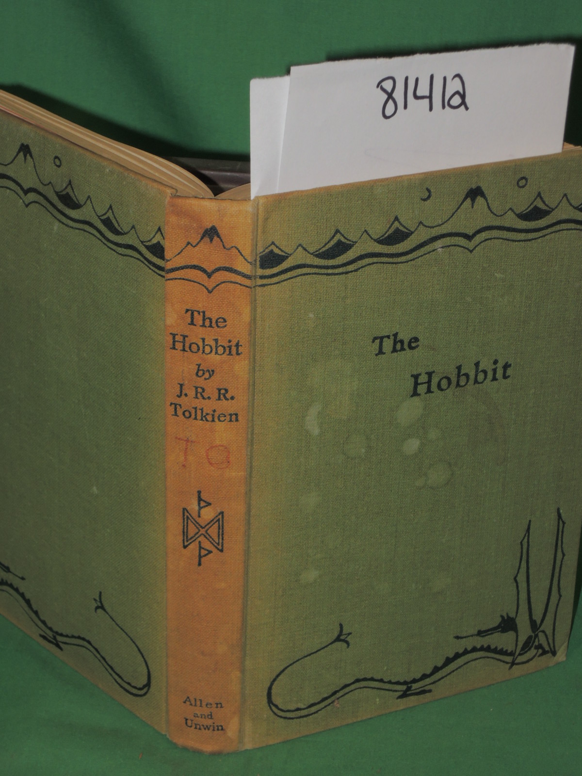Tolkien,  J.R.R.: THE HOBBIT or There and Back Again 8TH IMPRESSION