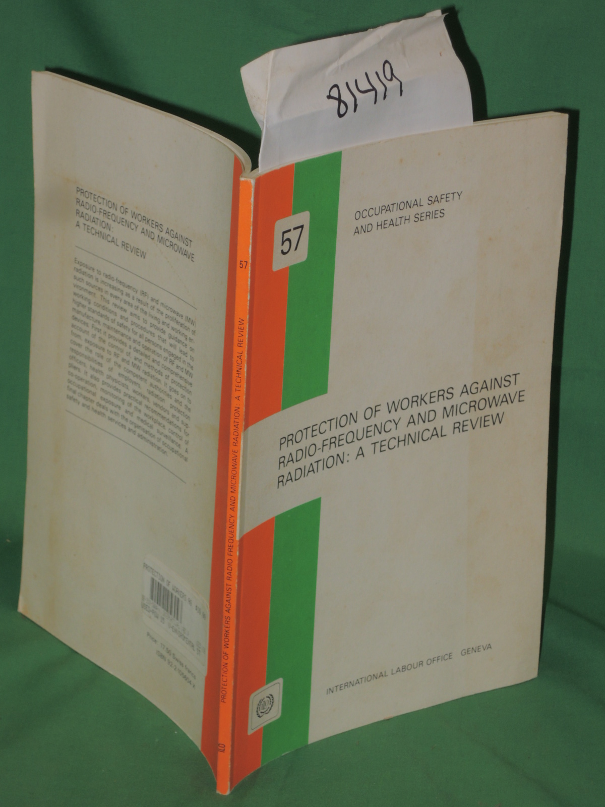 Occupational Safety and Health: Protection of Workers Against Radio-Frequency...