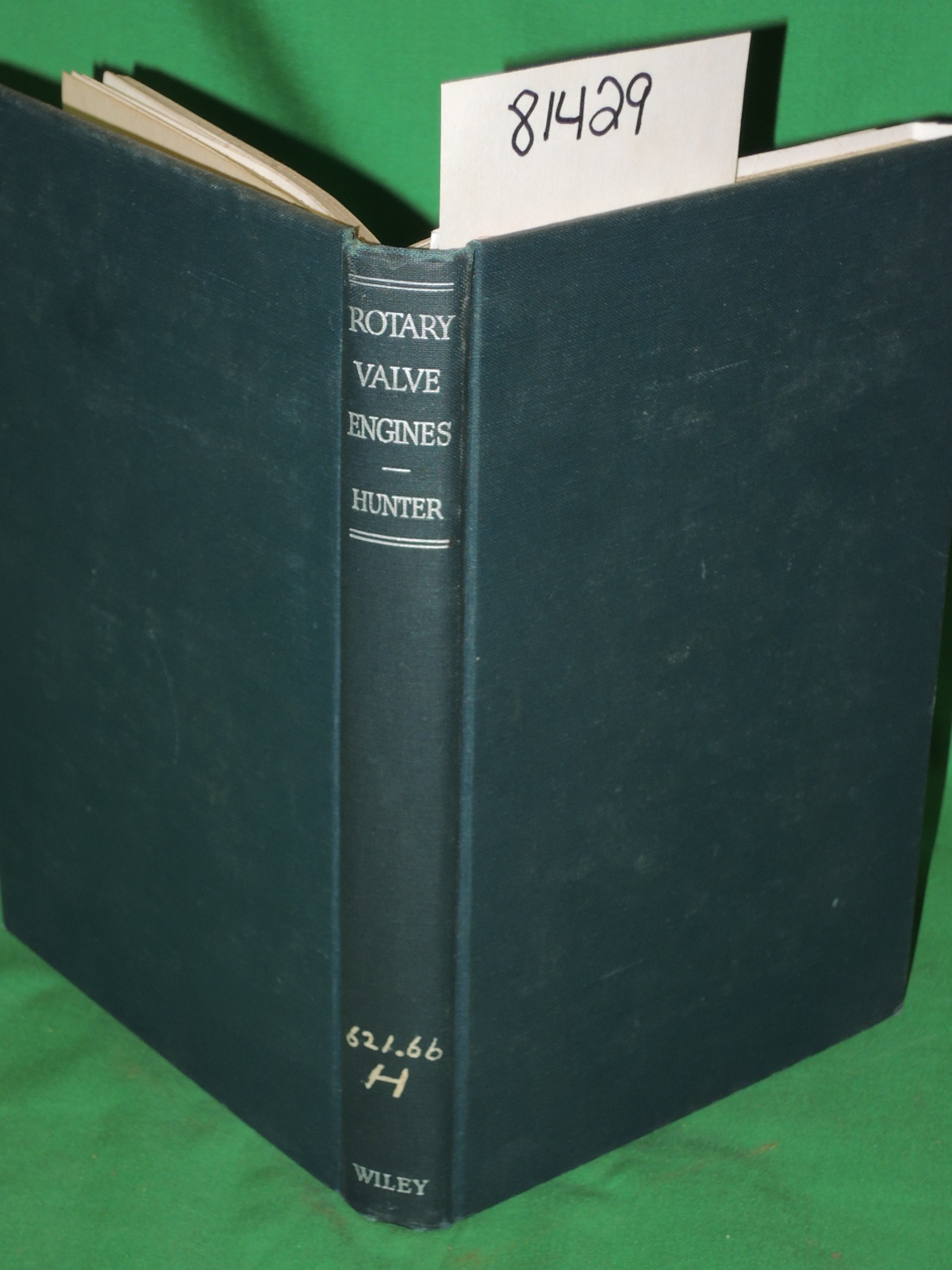 Hunter, Marcus, C. Inman CHARLES: Rotary Valve Engines