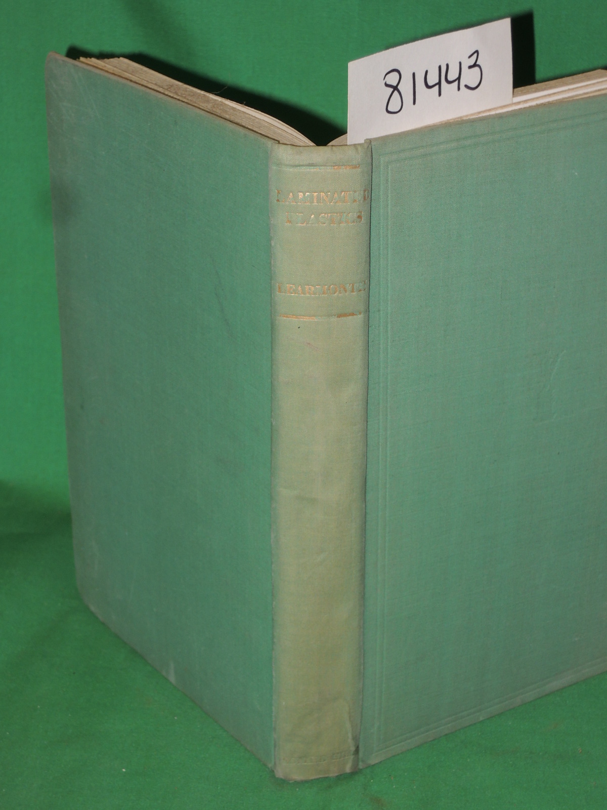 Learmonth, G.S., Ph.D.: Laminated Plastics