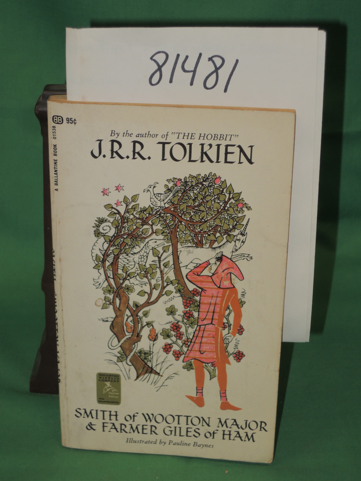 Tolkien,  J.R.R.: Smith of Wootton Major & Farmer Giles of Ham FIRST PRINTING