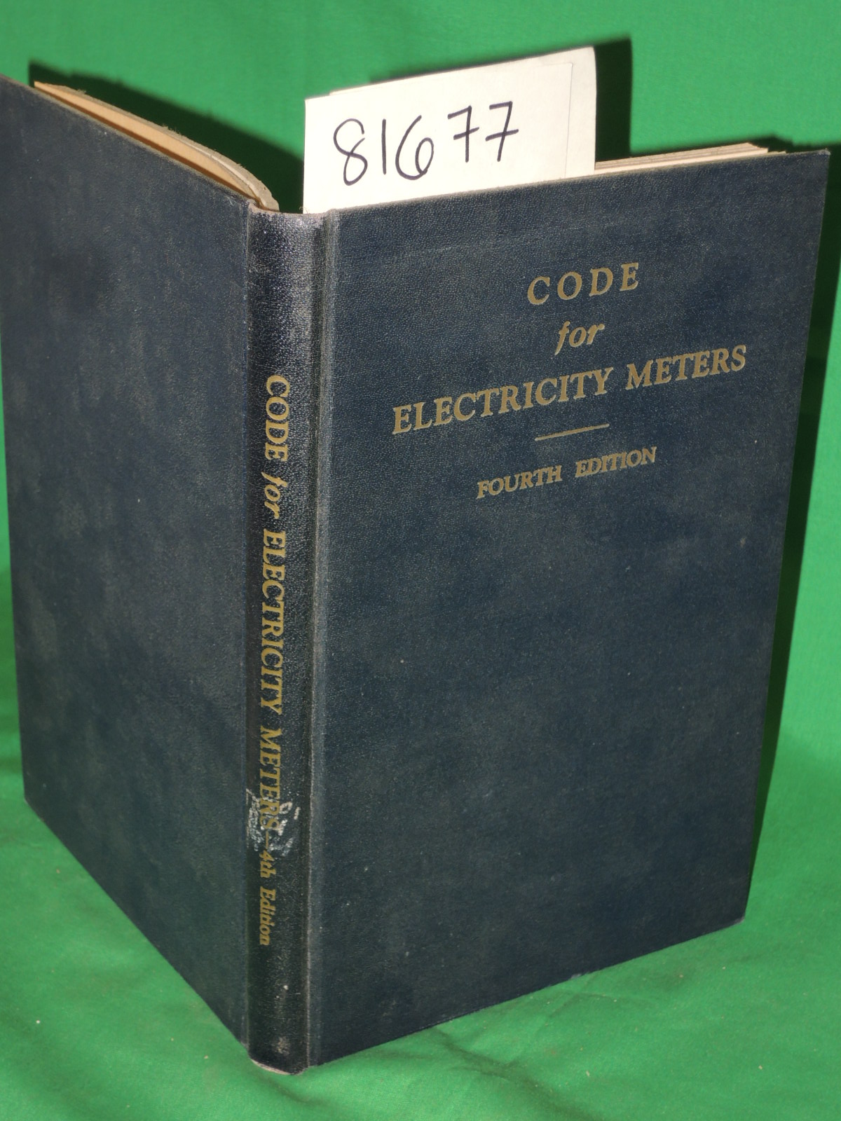 national bureau of standards: Code for Electricity Meters