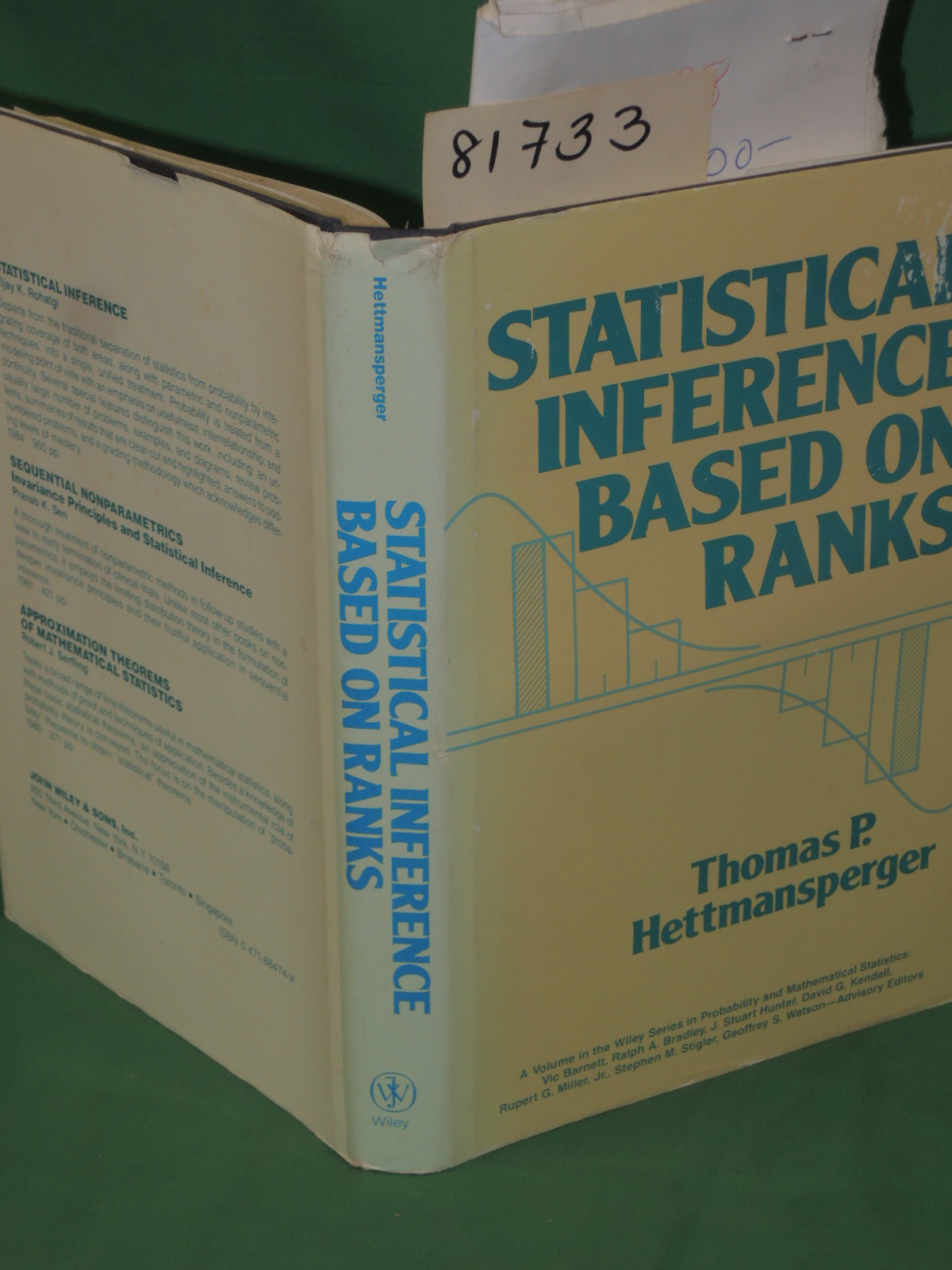 Hettmansperger, Thomas P.: Statistical Inference Based on Ranks