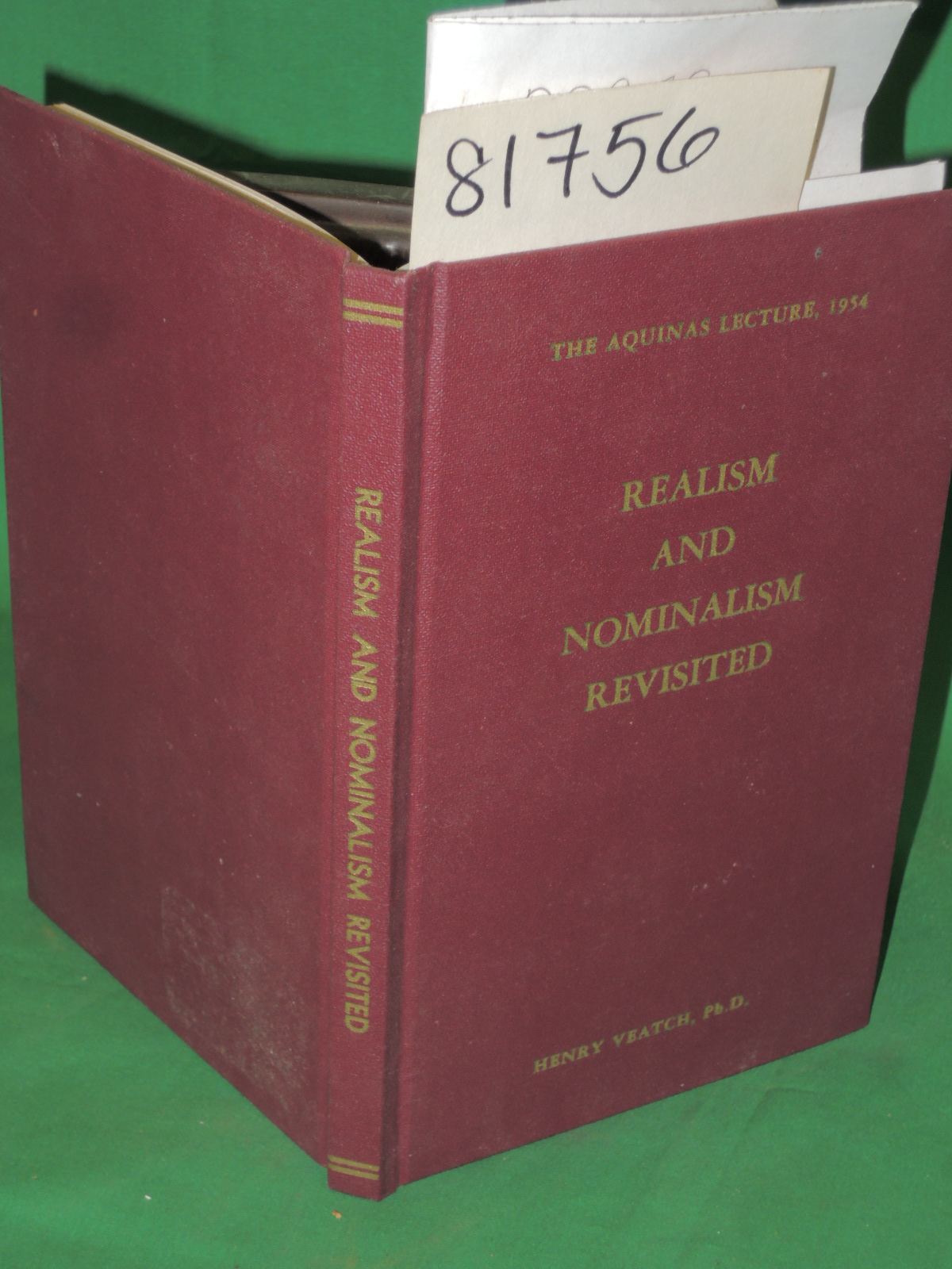 Veatch,  Henry: Realism and Nominalism Revisited