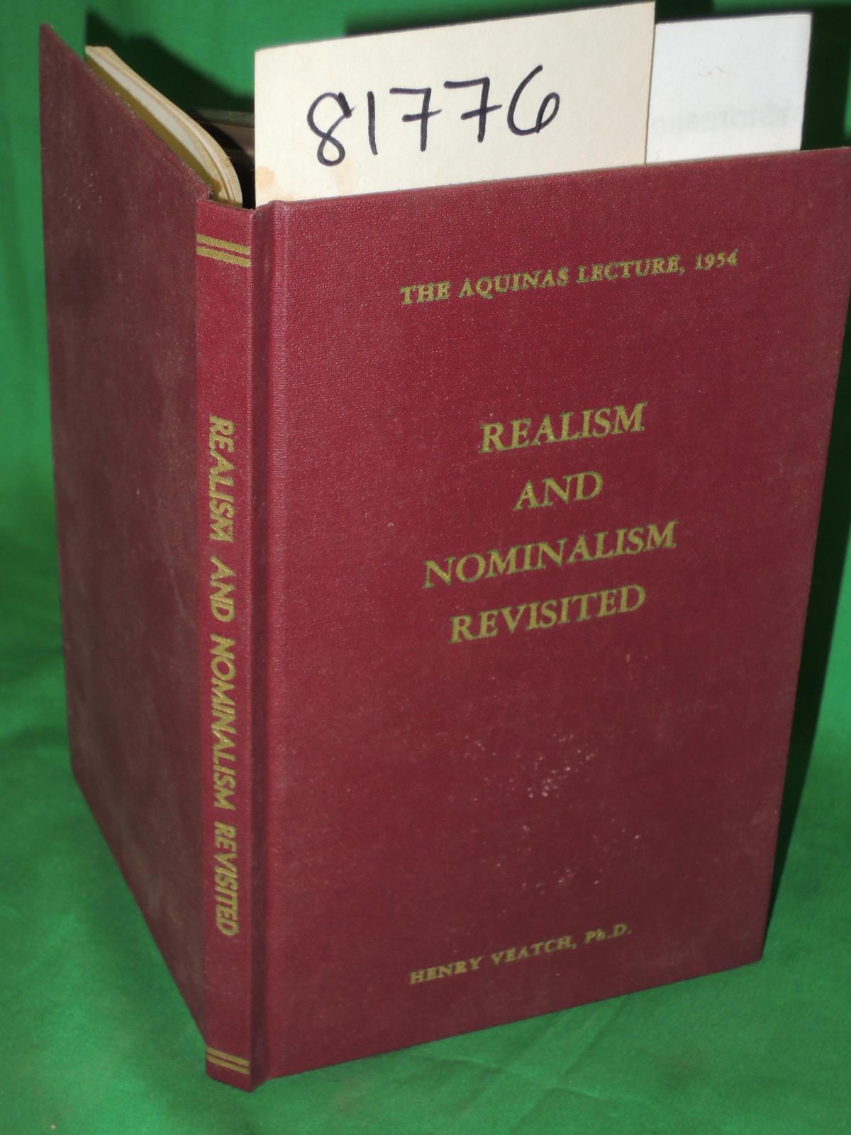 Veatch, Ph.d., Henry: Realism and Nominalism Revisited