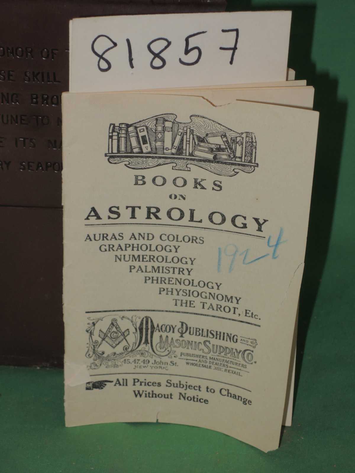 MACOY PUBLISHING: Books on Astrology