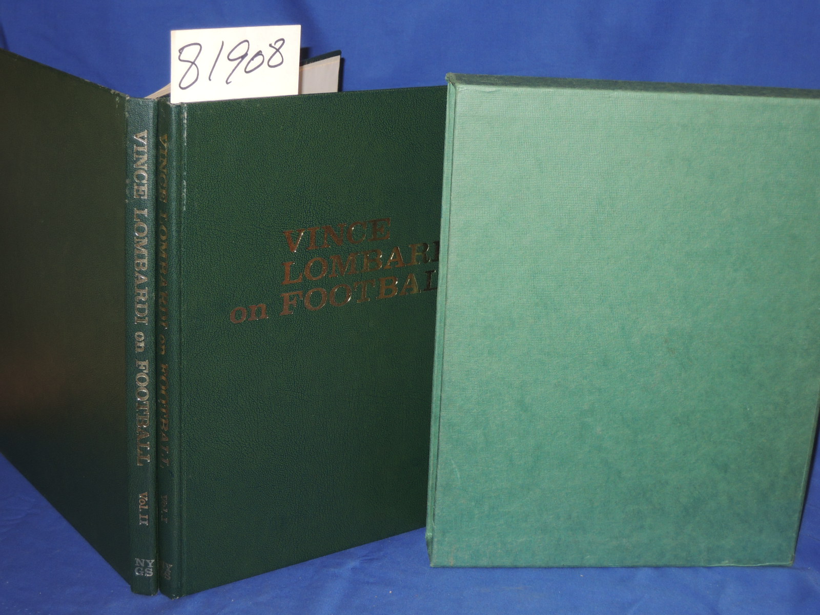 Flynn, George L: Vince Lombardi on Football Vol 1 & 2 in slipcase