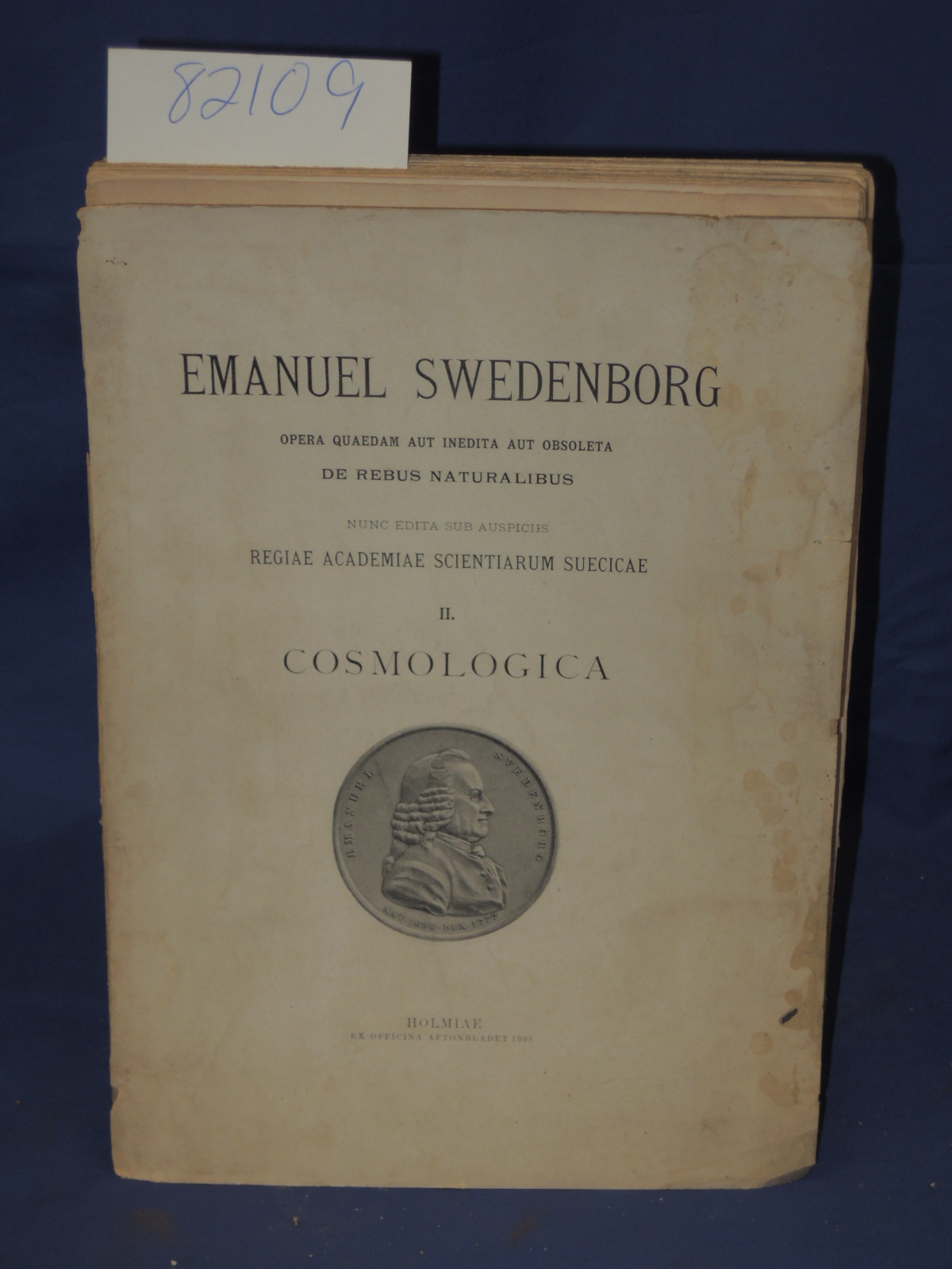 Swedenborg, Emanuel: Cosmologica II.