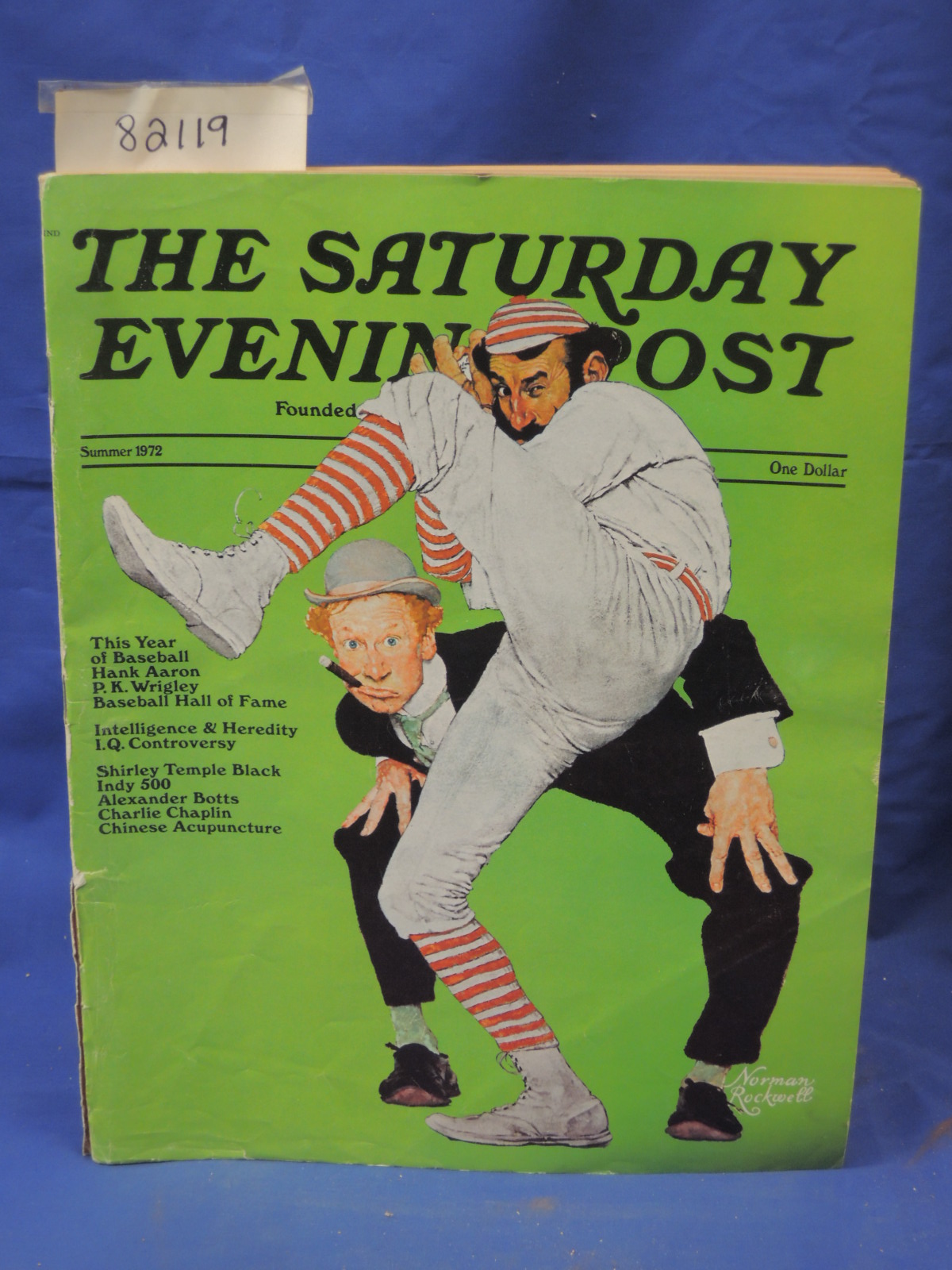 SerVaas, Beurt: The Saturday Evening Post SUMMER 72 This Year of Baseball; Ha...