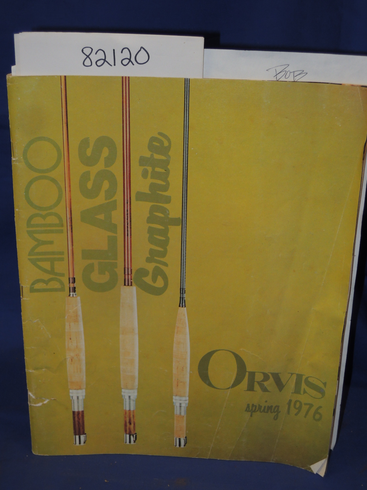Orvis FISHING RODS: Orvis FISHING ROD GRAPHITE Spring 1976 Bamboo, Glass Grap...
