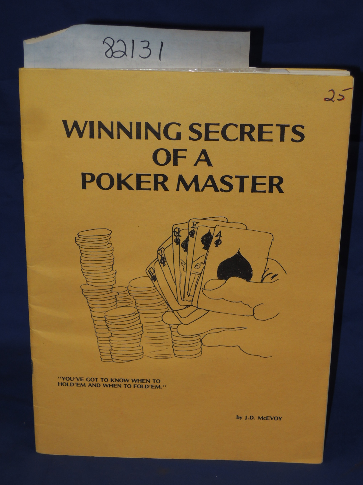 McEvoy, J.D.: Winning Secrets of a Poker Master