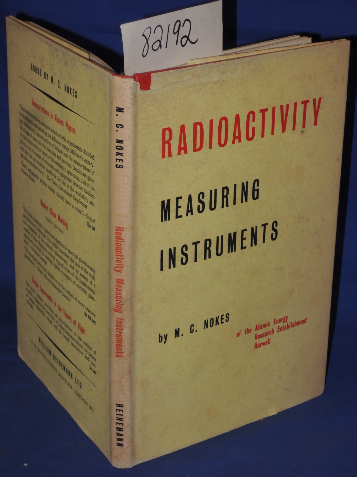 Nokes, M. C.: Radioactivity Measuring Instruments