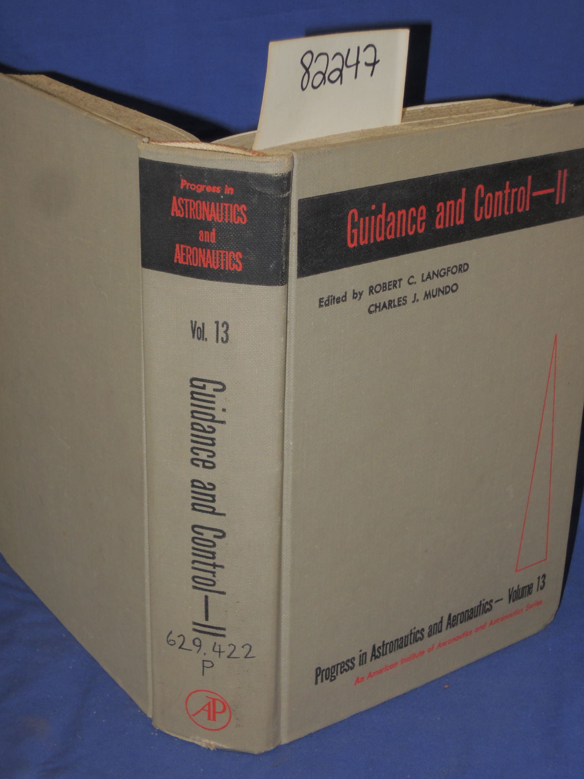 Langford, Robert C. & Mundo, Charles...: Guidance and Control- II progress in...