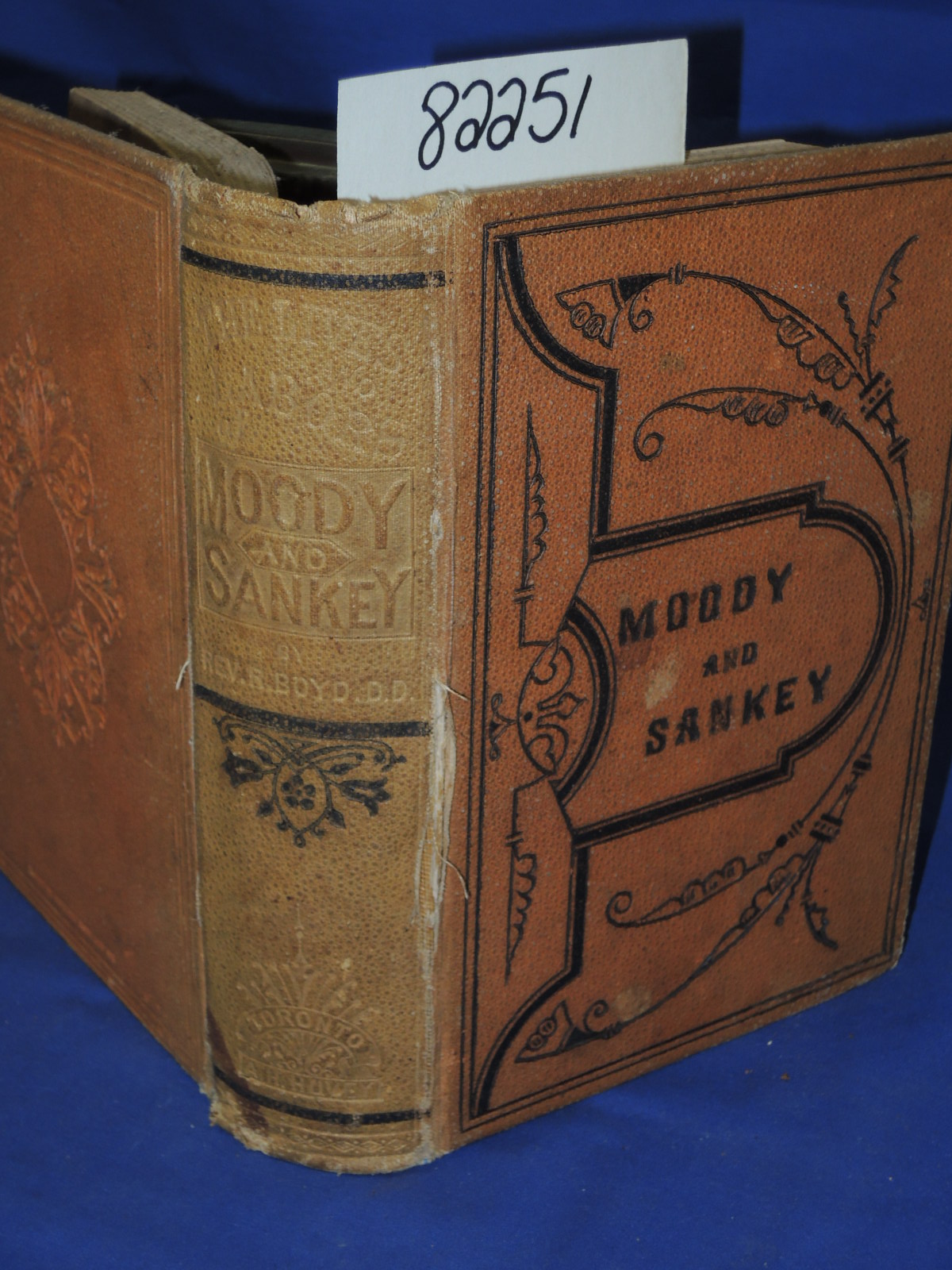 Boyd, Rev. Robert: Moody and Sankey